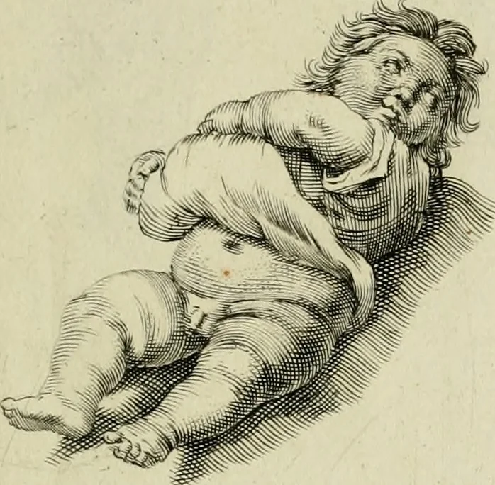 An illustration from La prima-[quinta] parte della luce del dipingere et disegnare, ..., 1643, leaf 16