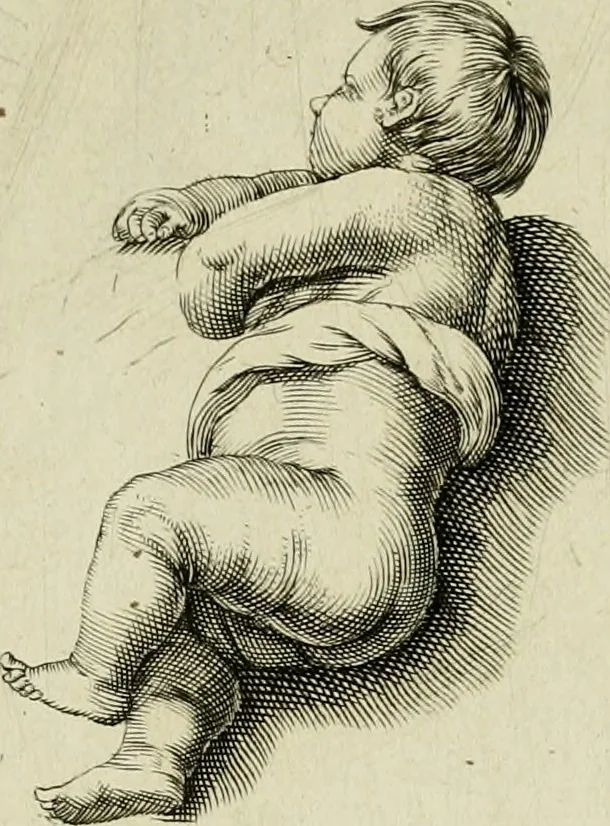 An illustration from La prima-[quinta] parte della luce del dipingere et disegnare, ..., 1643, leaf 16