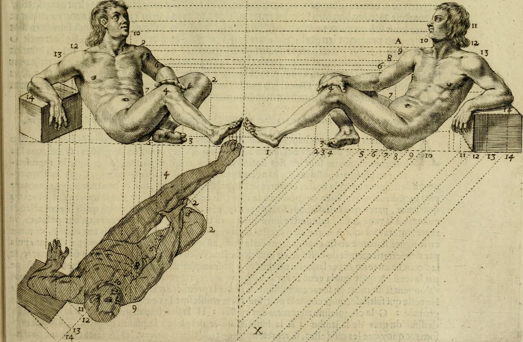 An illustration from La prima-[quinta] parte della luce del dipingere et disegnare, ..., 1643, leaf 168
