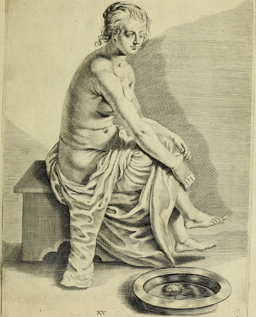 An illustration from La prima-[quinta] parte della luce del dipingere et disegnare, ..., 1643, leaf 204