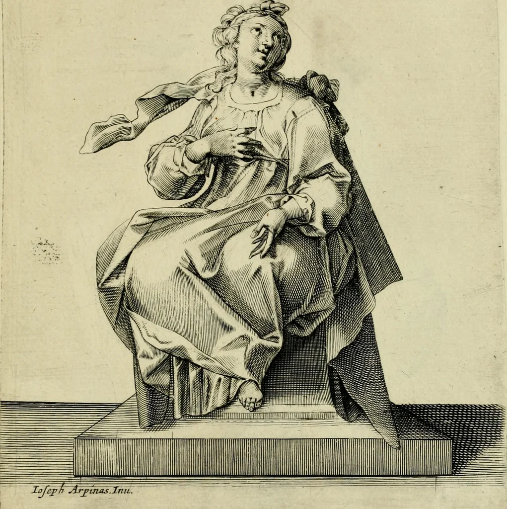 An illustration from La prima-[quinta] parte della luce del dipingere et disegnare, ..., 1643, leaf 224