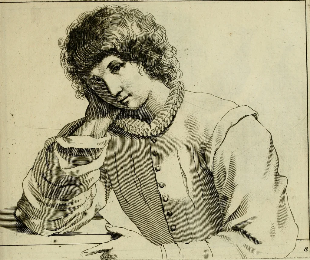 An illustration from La prima-[quinta] parte della luce del dipingere et disegnare, ..., 1643, leaf 256