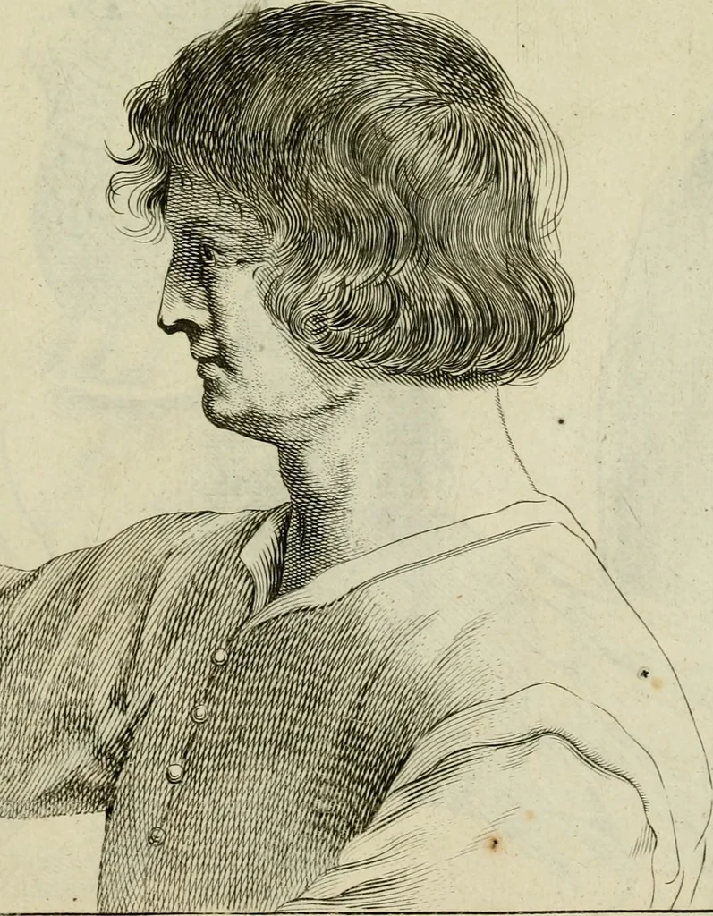 An illustration from La prima-[quinta] parte della luce del dipingere et disegnare, ..., 1643, leaf 256