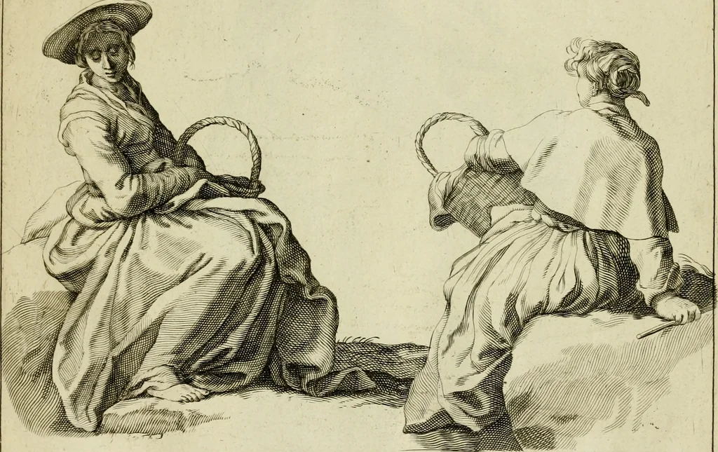 An illustration from La prima-[quinta] parte della luce del dipingere et disegnare, ..., 1643, leaf 286