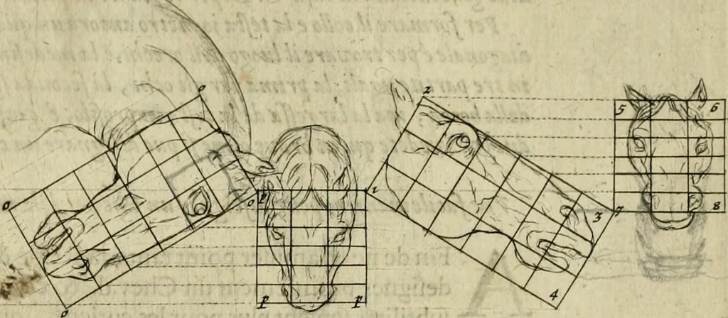 An illustration from La prima-[quinta] parte della luce del dipingere et disegnare, ..., 1643, leaf 312