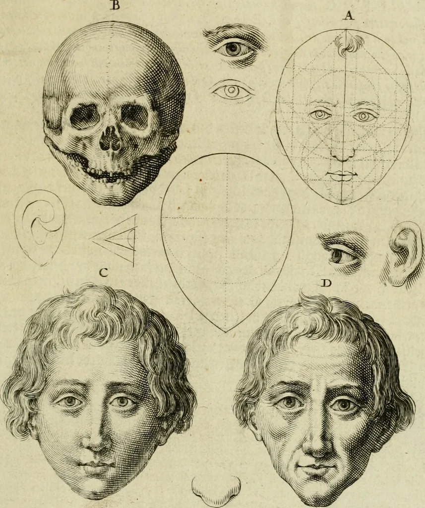 An illustration from La prima-[quinta] parte della luce del dipingere et disegnare, ..., 1643, leaf 32