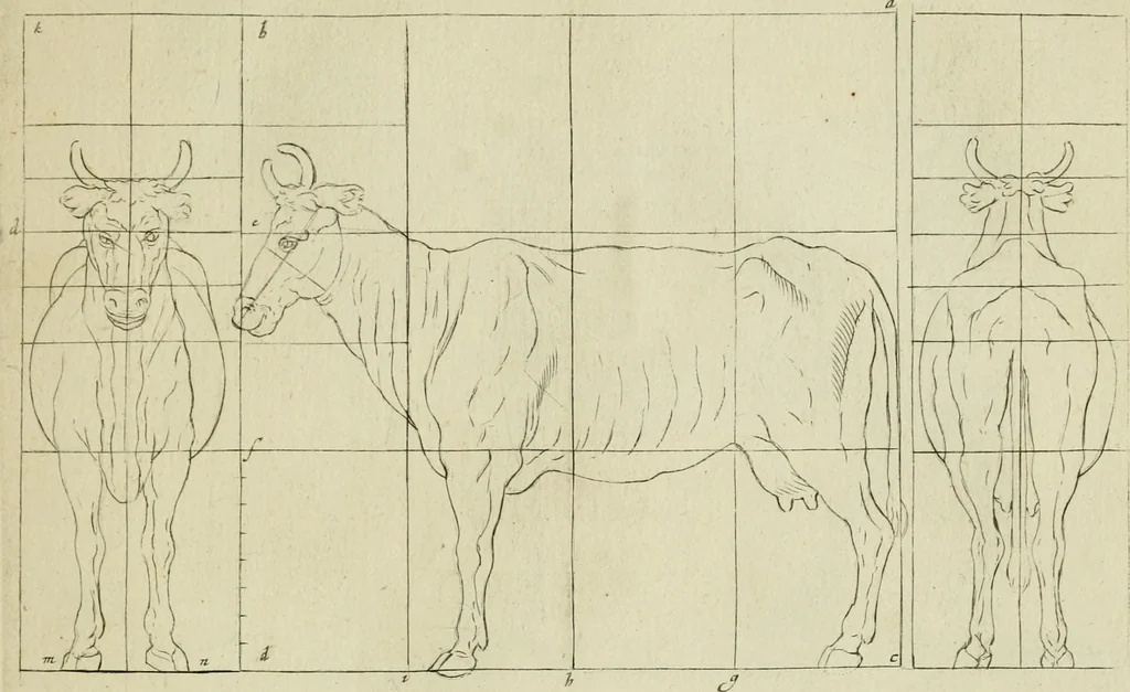 An illustration from La prima-[quinta] parte della luce del dipingere et disegnare, ..., 1643, leaf 332