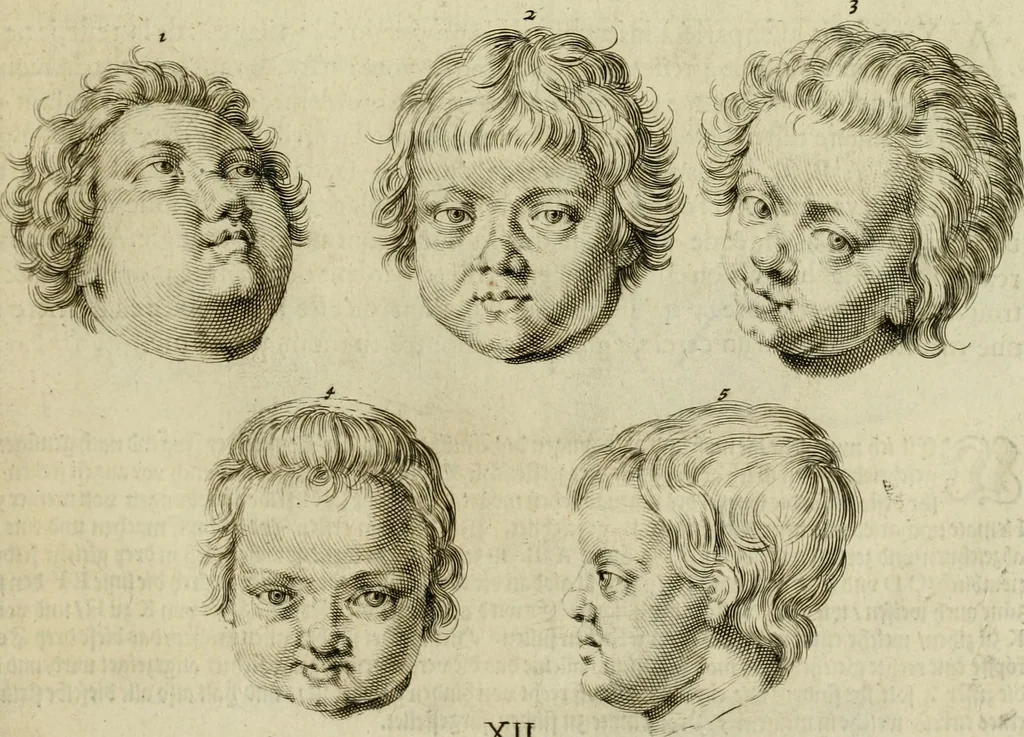 An illustration from La prima-[quinta] parte della luce del dipingere et disegnare, ..., 1643, leaf 46