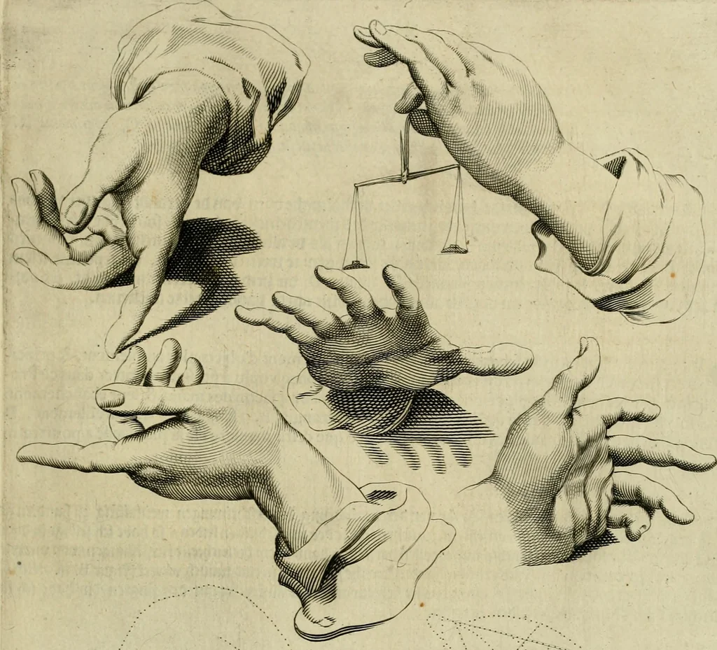 An illustration from La prima-[quinta] parte della luce del dipingere et disegnare, ..., 1643, leaf 52