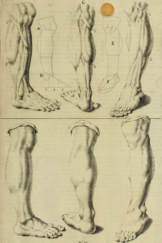 An illustration from La prima-[quinta] parte della luce del dipingere et disegnare, ..., 1643, leaf 62