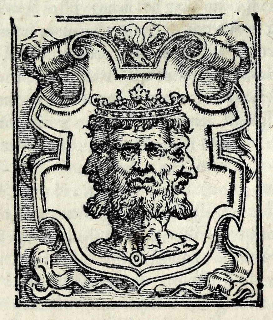 An illustration from La prima[-seconda] parte dell'istorie del svo tempo, 1555, leaf 5