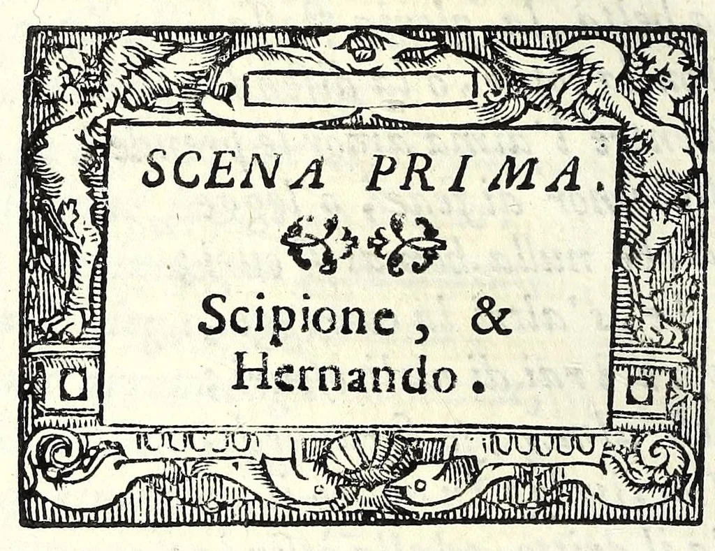 An illustration from La principessa Silandra : tragedia, 1621, leaf 88
