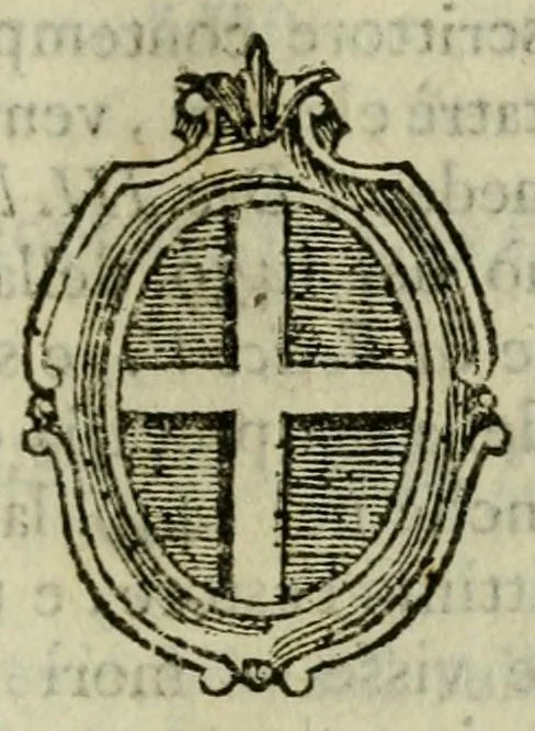 An illustration from La profezia dei sommi pontefici romani : con illustrazioni e note, 1794, leaf 109