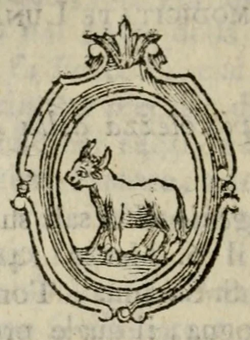 An illustration from La profezia dei sommi pontefici romani : con illustrazioni e note, 1794, leaf 112