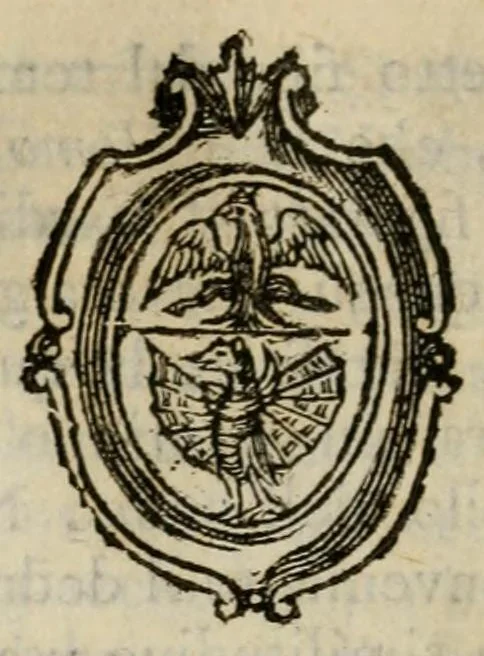 An illustration from La profezia dei sommi pontefici romani : con illustrazioni e note, 1794, leaf 148