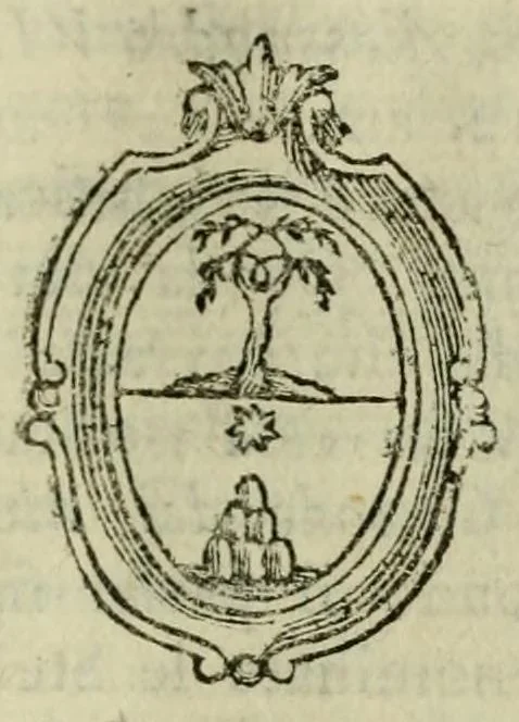 An illustration from La profezia dei sommi pontefici romani : con illustrazioni e note, 1794, leaf 153