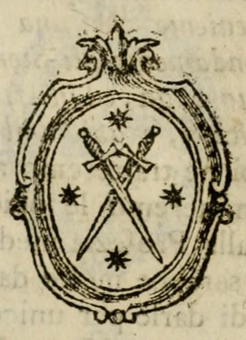 An illustration from La profezia dei sommi pontefici romani : con illustrazioni e note, 1794, leaf 56