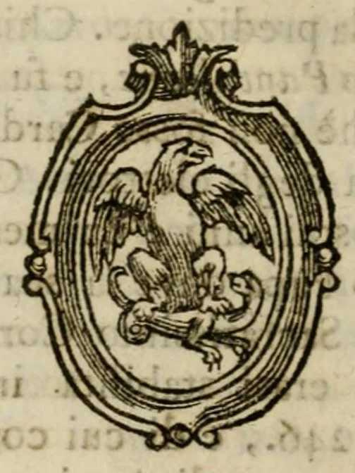An illustration from La profezia dei sommi pontefici romani : con illustrazioni e note, 1794, leaf 66