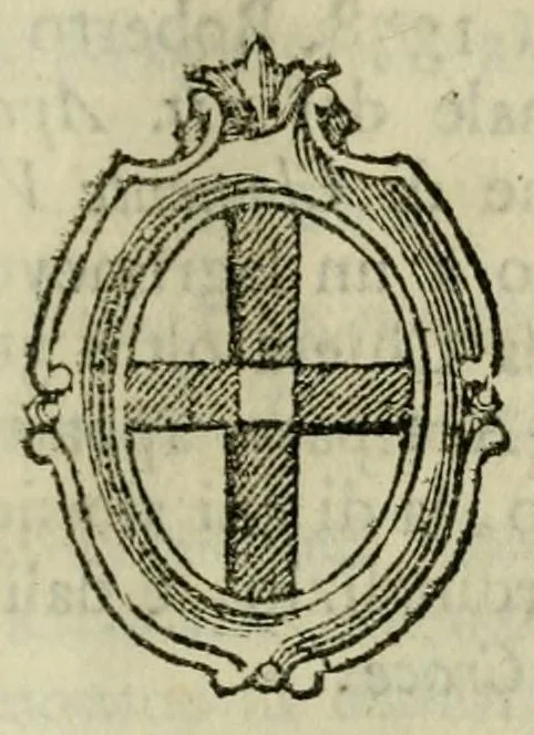 An illustration from La profezia dei sommi pontefici romani : con illustrazioni e note, 1794, leaf 93