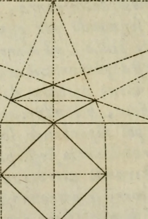 An illustration from La prospettiva pratica : delineata in tavole a norma della seconda regola, 1744, leaf 15