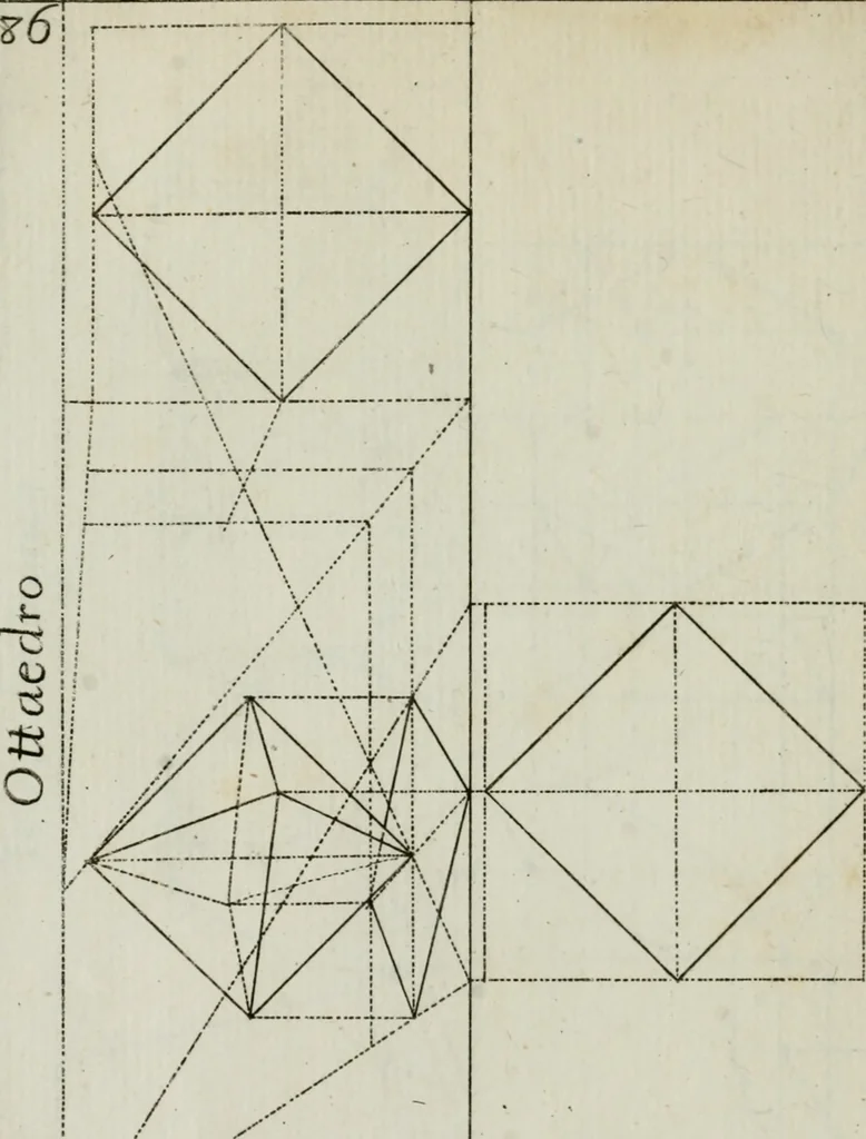 An illustration from La prospettiva pratica : delineata in tavole a norma della seconda regola, 1744, leaf 89