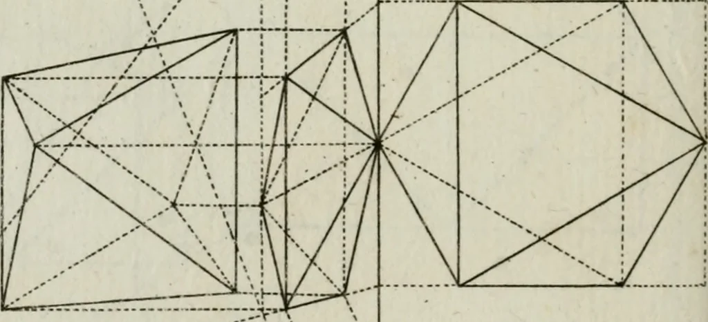An illustration from La prospettiva pratica : delineata in tavole a norma della seconda regola, 1744, leaf 91