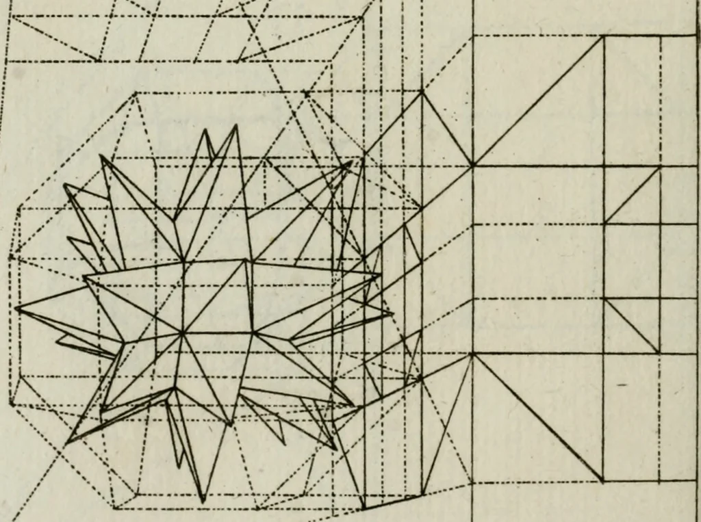 An illustration from La prospettiva pratica : delineata in tavole a norma della seconda regola, 1744, leaf 97