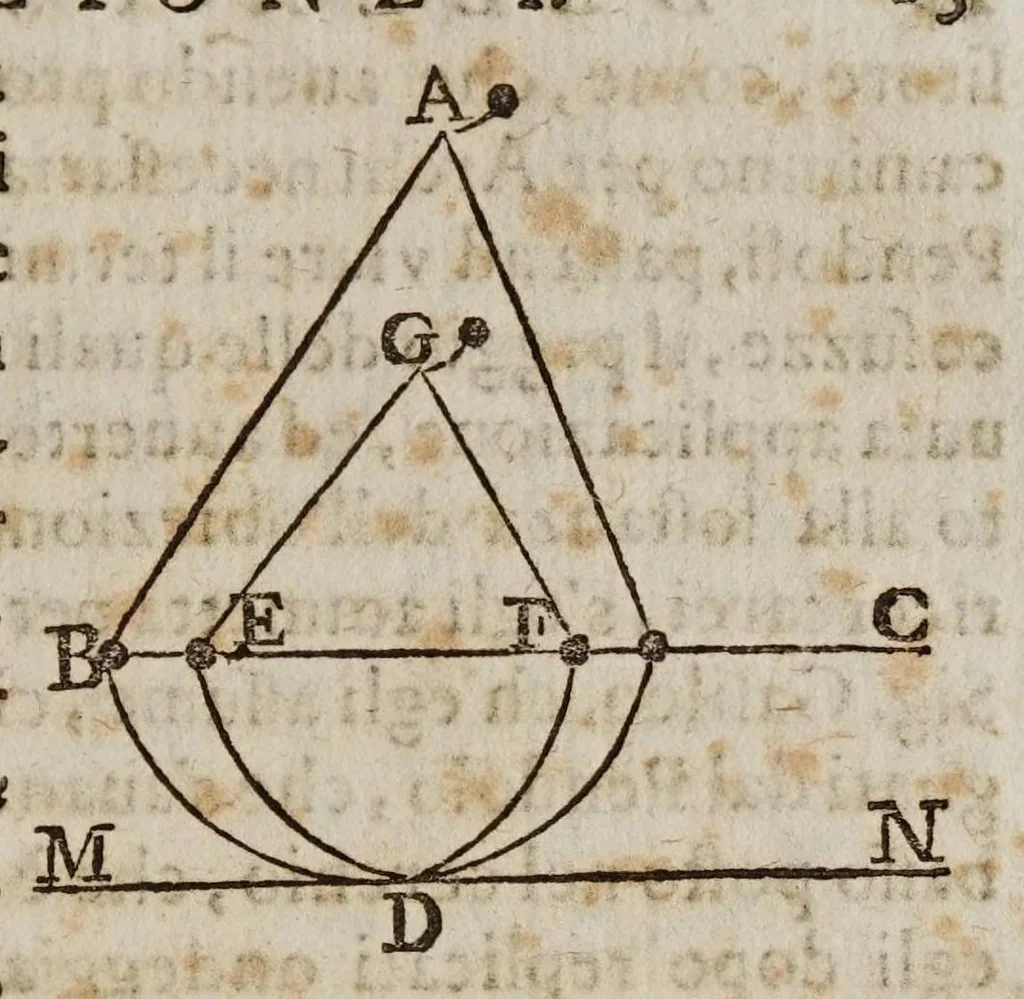 An illustration from La psiche, 1651, leaf 43