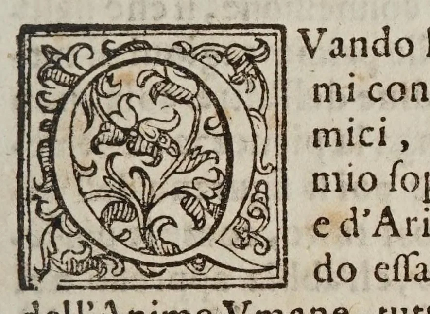 An illustration from La psiche, 1651, leaf 87