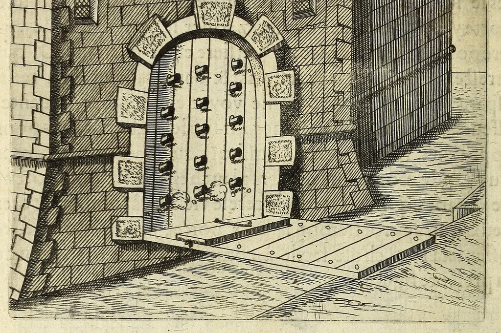 An illustration from La pyrotechnie de Hanzelet lorrain, ou sont representez les plus rares & plus appreuuez secrets des machines & des feux artificiels, propres pour assieger, battre, surprende & deffendre toutes places, 1630, leaf 130