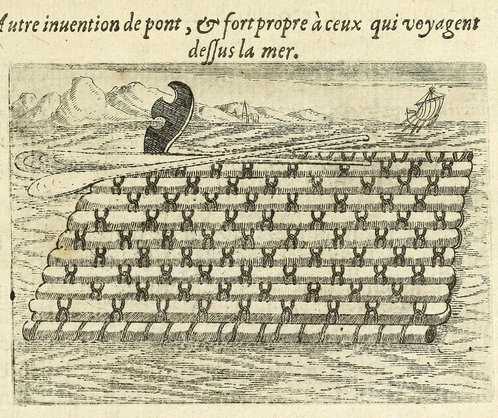 An illustration from La pyrotechnie de Hanzelet lorrain, ou sont representez les plus rares & plus appreuuez secrets des machines & des feux artificiels, propres pour assieger, battre, surprende & deffendre toutes places, 1630, leaf 145