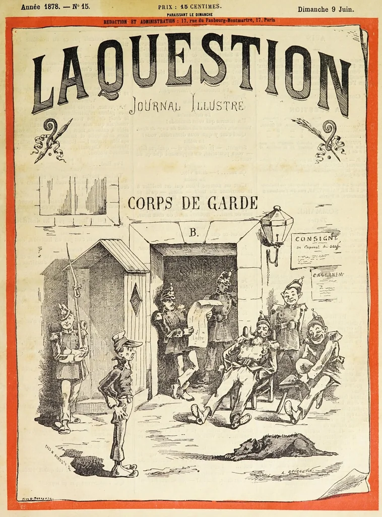 An illustration from La question : journal de la torture, 1878, leaf 105