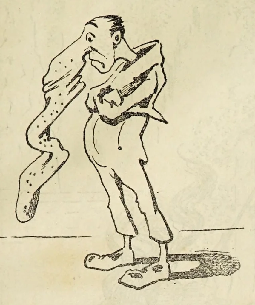 An illustration from La question : journal de la torture, 1878, leaf 143