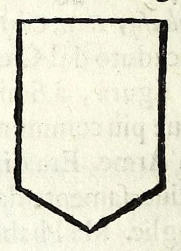 An illustration from L'araldo, overo, Dell'arme delle famiglie : trattato compendioso, 1651, leaf 28