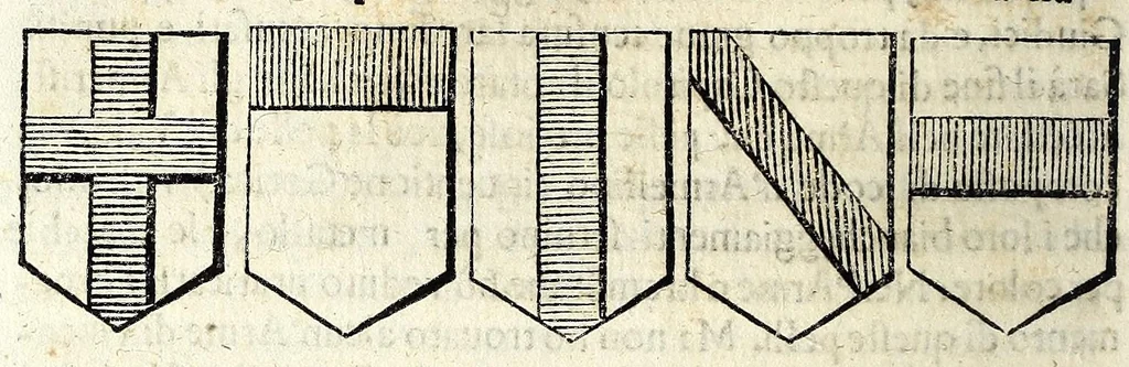An illustration from L'araldo, overo, Dell'arme delle famiglie : trattato compendioso, 1651, leaf 40
