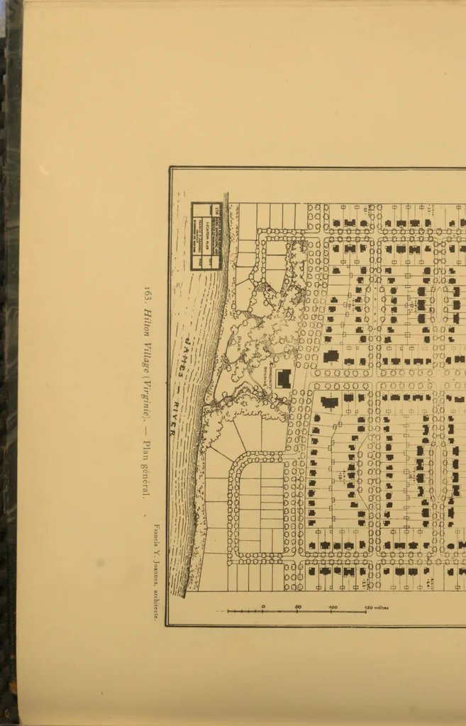 An illustration from L'architecture aux États-Unis; preuve de la force d'expansion du génie français, heureuse association de qualités admirablement complémentaires. Préf. de Victor Cambon, 1920, leaf 145