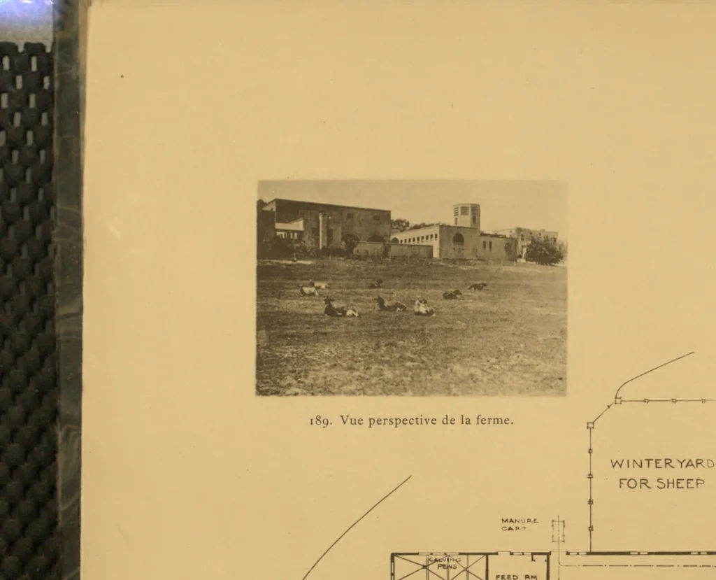 An illustration from L'architecture aux États-Unis; preuve de la force d'expansion du génie français, heureuse association de qualités admirablement complémentaires. Préf. de Victor Cambon, 1920, leaf 161