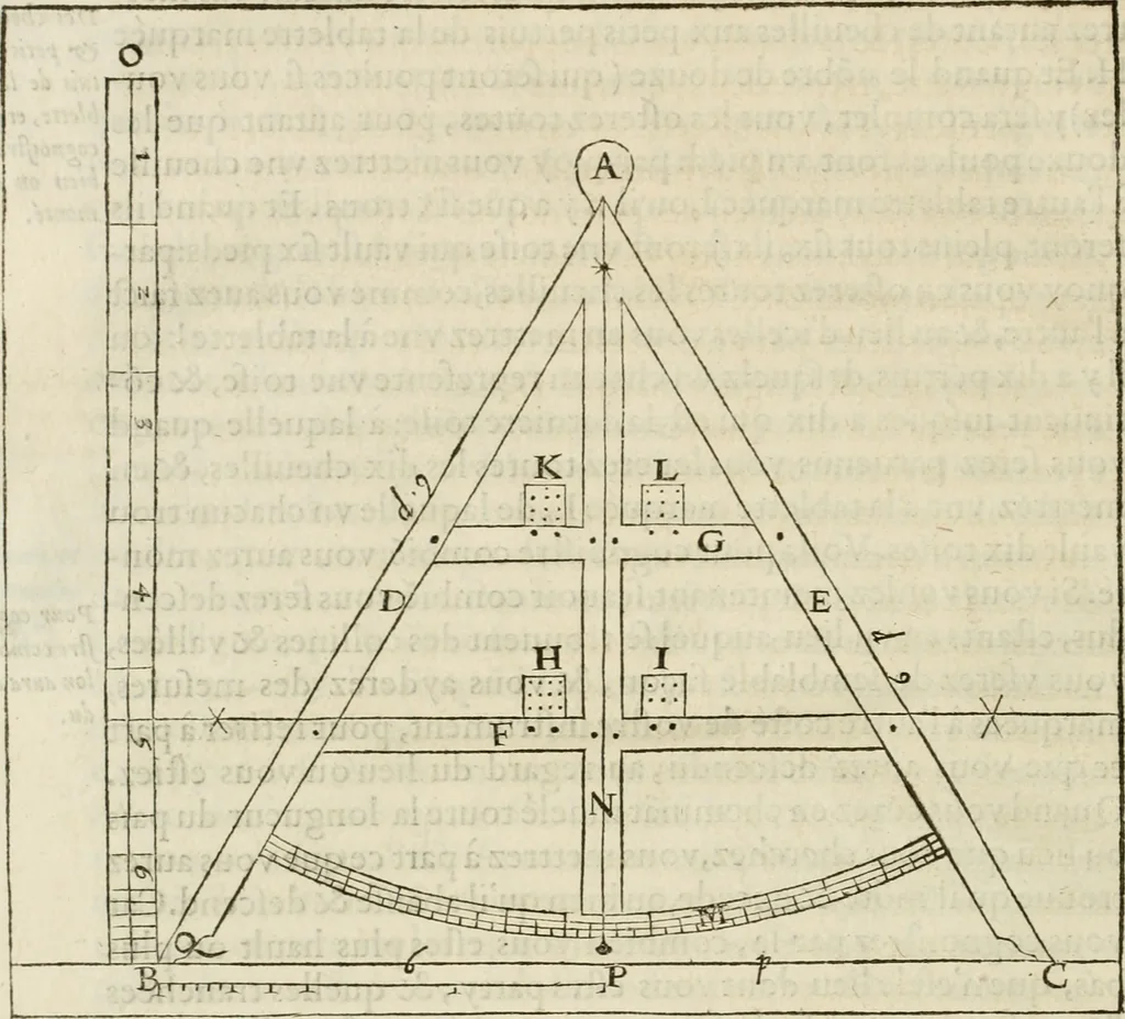 An illustration from L'architecture de Philibert de l'Orme, cõseillier & aumosnier ordinaire du roy, & abbé de S. Serge lez Angiers, 1576, leaf 105