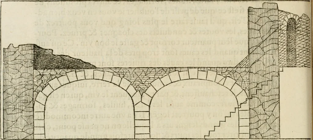 An illustration from L'architecture de Philibert de l'Orme, cõseillier & aumosnier ordinaire du roy, & abbé de S. Serge lez Angiers, 1576, leaf 131