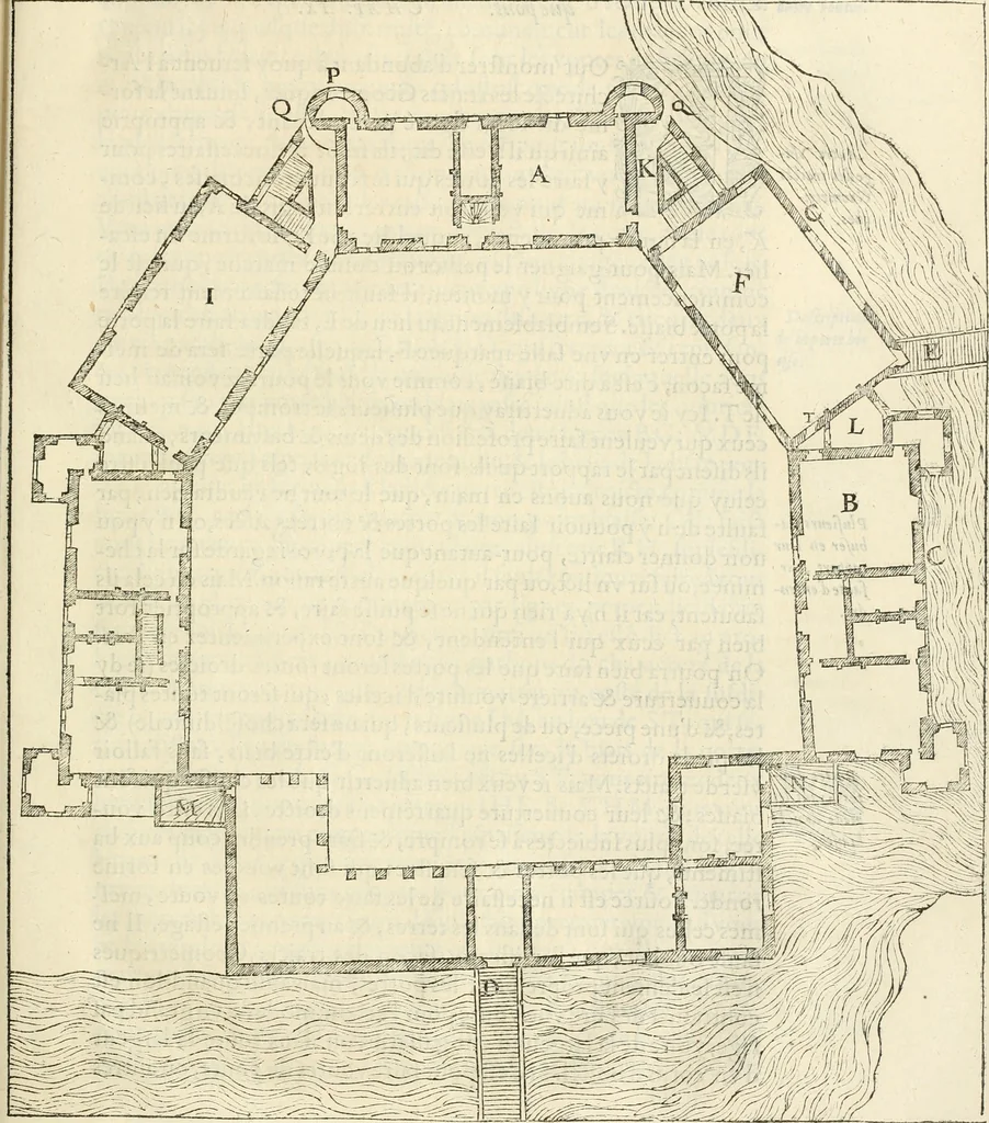 An illustration from L'architecture de Philibert de l'Orme, cõseillier & aumosnier ordinaire du roy, & abbé de S. Serge lez Angiers, 1576, leaf 156