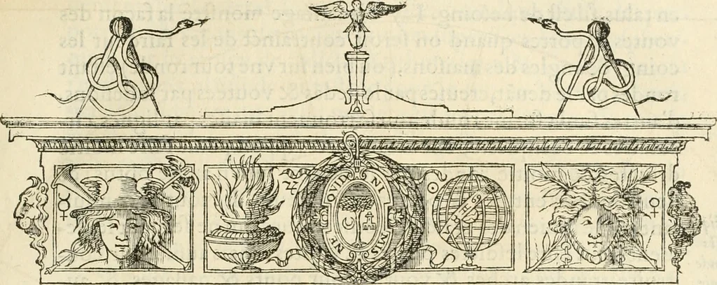 An illustration from L'architecture de Philibert de l'Orme, cõseillier & aumosnier ordinaire du roy, & abbé de S. Serge lez Angiers, 1576, leaf 194