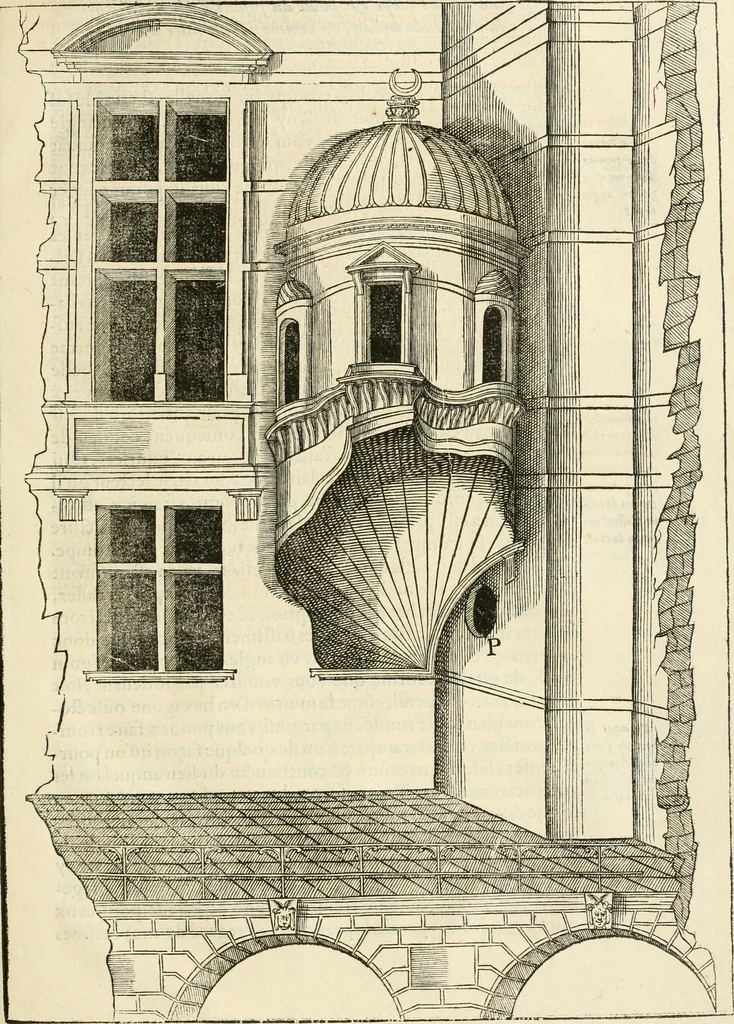 An illustration from L'architecture de Philibert de l'Orme, cõseillier & aumosnier ordinaire du roy, & abbé de S. Serge lez Angiers, 1576, leaf 200