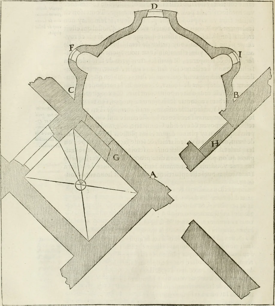 An illustration from L'architecture de Philibert de l'Orme, cõseillier & aumosnier ordinaire du roy, & abbé de S. Serge lez Angiers, 1576, leaf 205