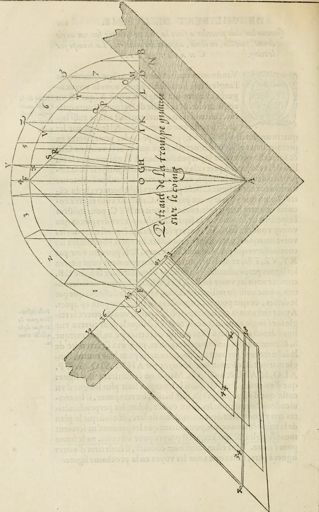 An illustration from L'architecture de Philibert de l'Orme, cõseillier & aumosnier ordinaire du roy, & abbé de S. Serge lez Angiers, 1576, leaf 223