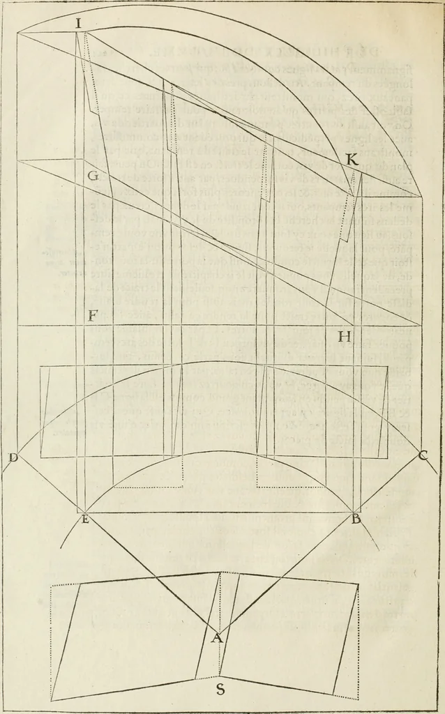 An illustration from L'architecture de Philibert de l'Orme, cõseillier & aumosnier ordinaire du roy, & abbé de S. Serge lez Angiers, 1576, leaf 269