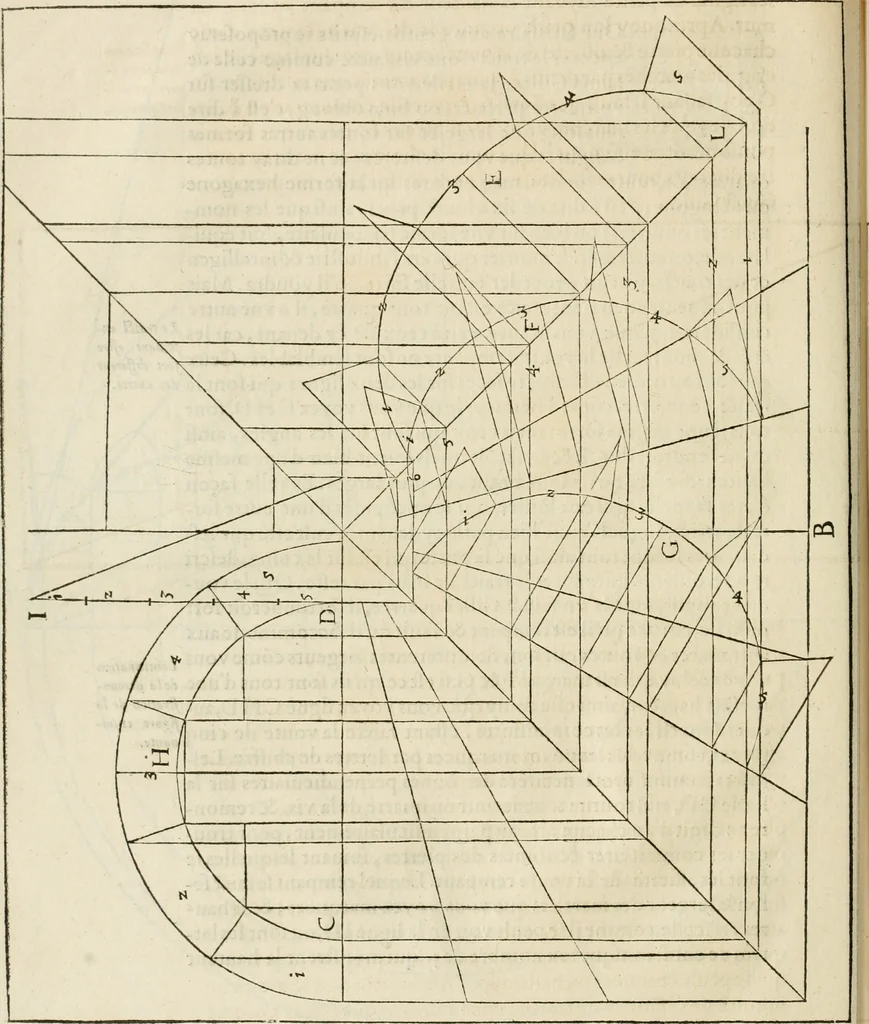 An illustration from L'architecture de Philibert de l'Orme, cõseillier & aumosnier ordinaire du roy, & abbé de S. Serge lez Angiers, 1576, leaf 281