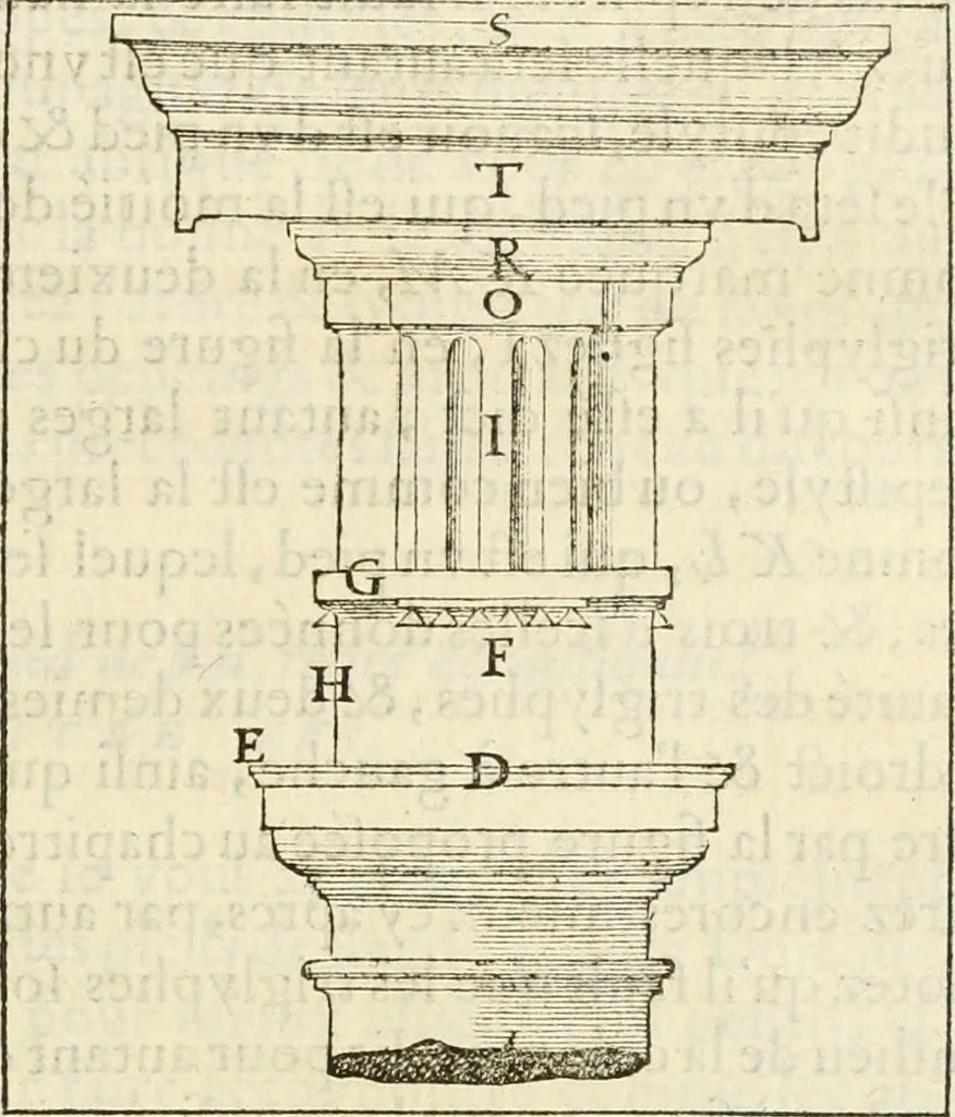 An illustration from L'architecture de Philibert de l'Orme, cõseillier & aumosnier ordinaire du roy, & abbé de S. Serge lez Angiers, 1576, leaf 316