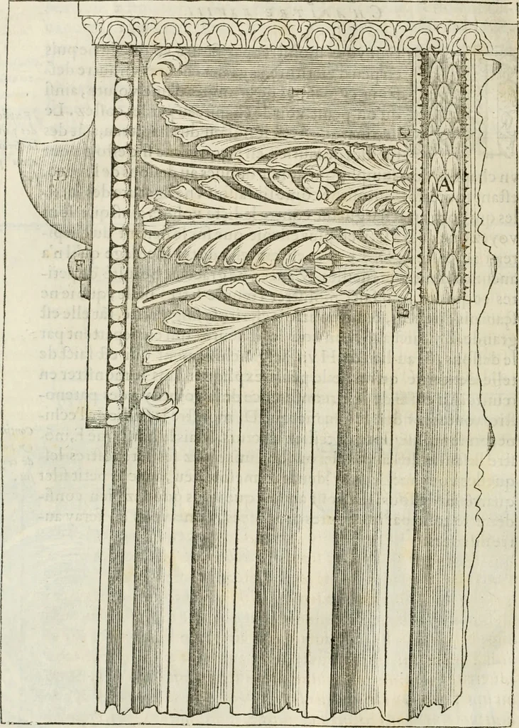 An illustration from L'architecture de Philibert de l'Orme, cõseillier & aumosnier ordinaire du roy, & abbé de S. Serge lez Angiers, 1576, leaf 357