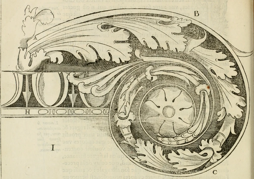 An illustration from L'architecture de Philibert de l'Orme, cõseillier & aumosnier ordinaire du roy, & abbé de S. Serge lez Angiers, 1576, leaf 359