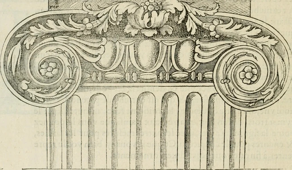An illustration from L'architecture de Philibert de l'Orme, cõseillier & aumosnier ordinaire du roy, & abbé de S. Serge lez Angiers, 1576, leaf 367